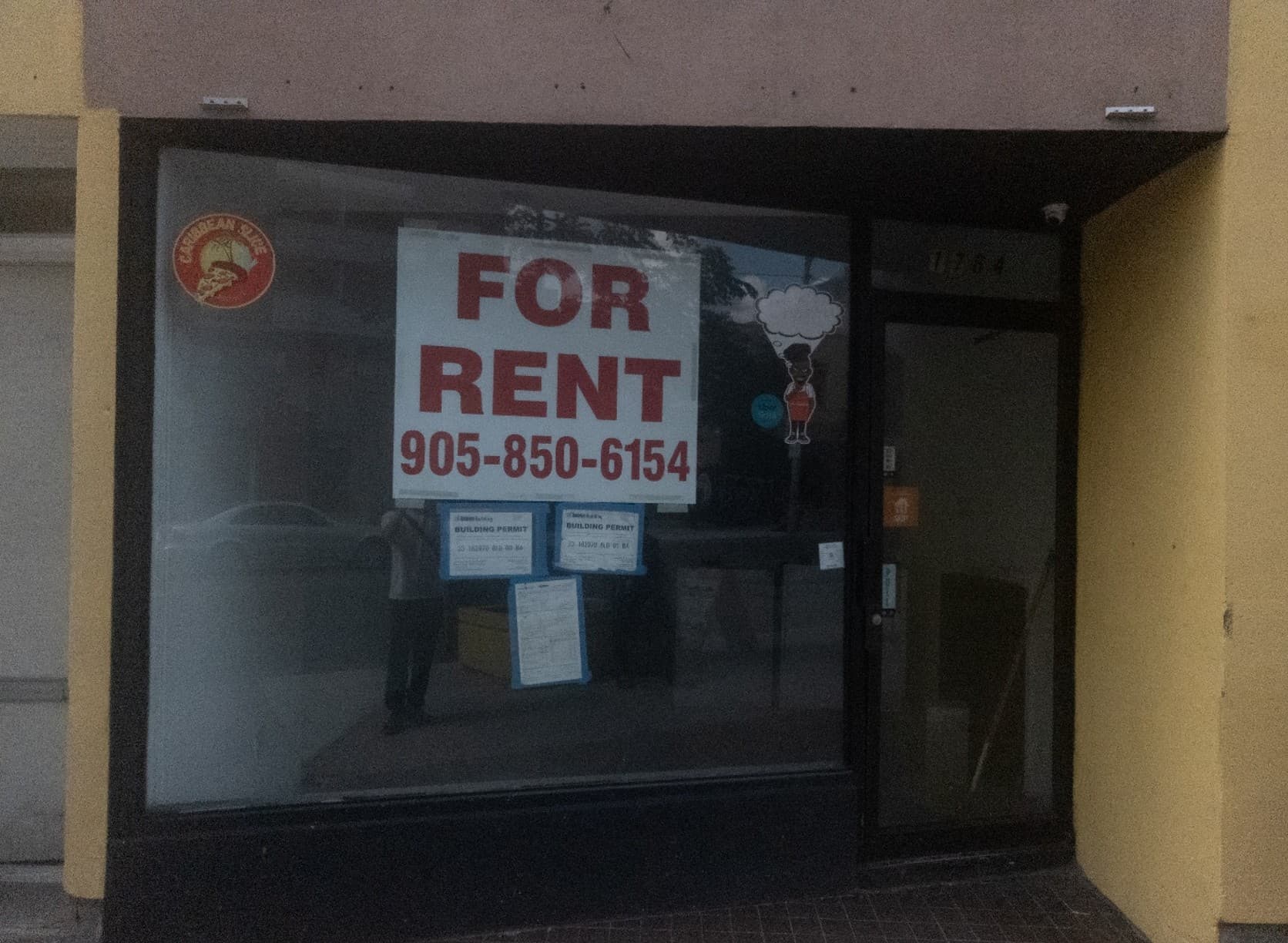 For rent outside Carribean Slice