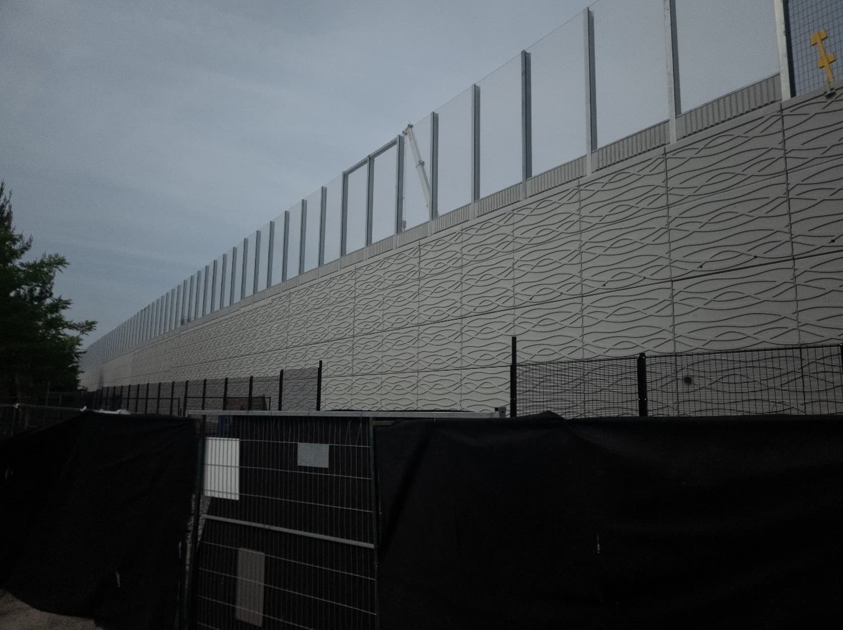 Noise Barrier in Riverdale